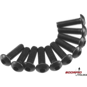 AXIAL AXA115 Śruba imbus M3x10mm BH (10)