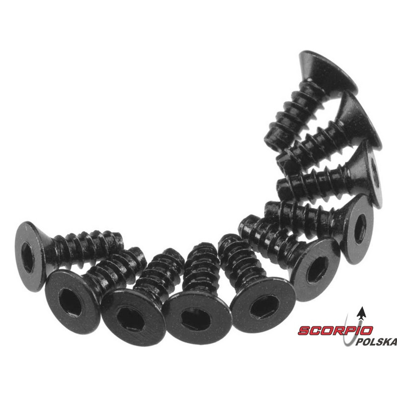 AXIAL AXA464 Śruba imbus FH M3x8mm (10)