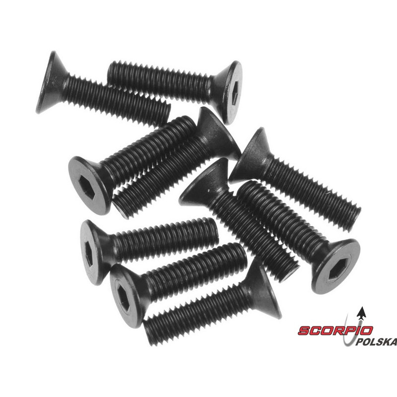 AXIAL AXA146 Śruba imbus M3x12mm FH (10)