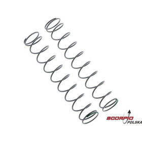 AXIAL AX30215 Sprężyna 14x90mm 2.25 lbs/in zielona (2)