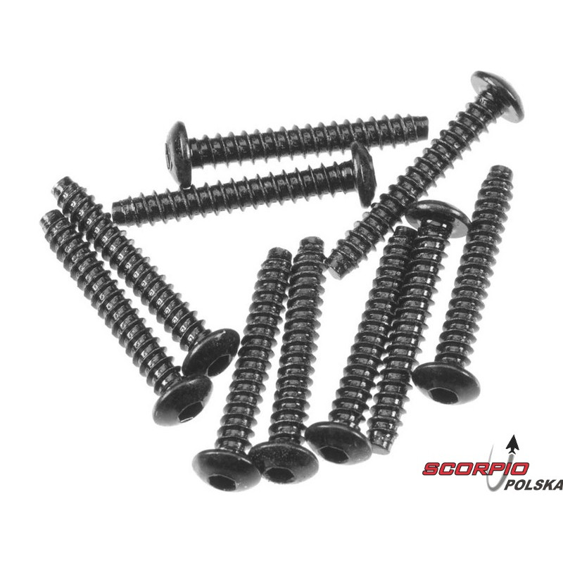 AXIAL AXA0439 Śruba imbus BH M3x20mm (10)