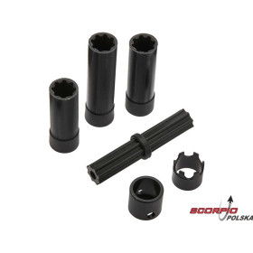 AXIAL AX31586 WB8-HD: Wał standardowy