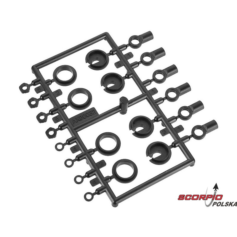 AXIAL AX80032 Elementy amortyzatora