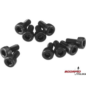 AXIAL AXA083 Śruba imbus CH M3x6mm (10)