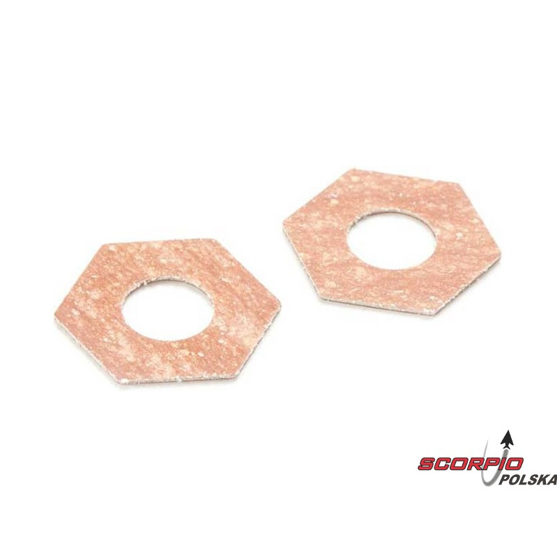AX31068B AXIAL okładzina sprzęgła 32.8x15.2x1mm
