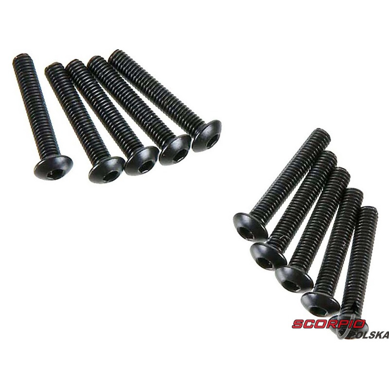 AXIAL AXA118  Śruba BH M3x18mm (10)