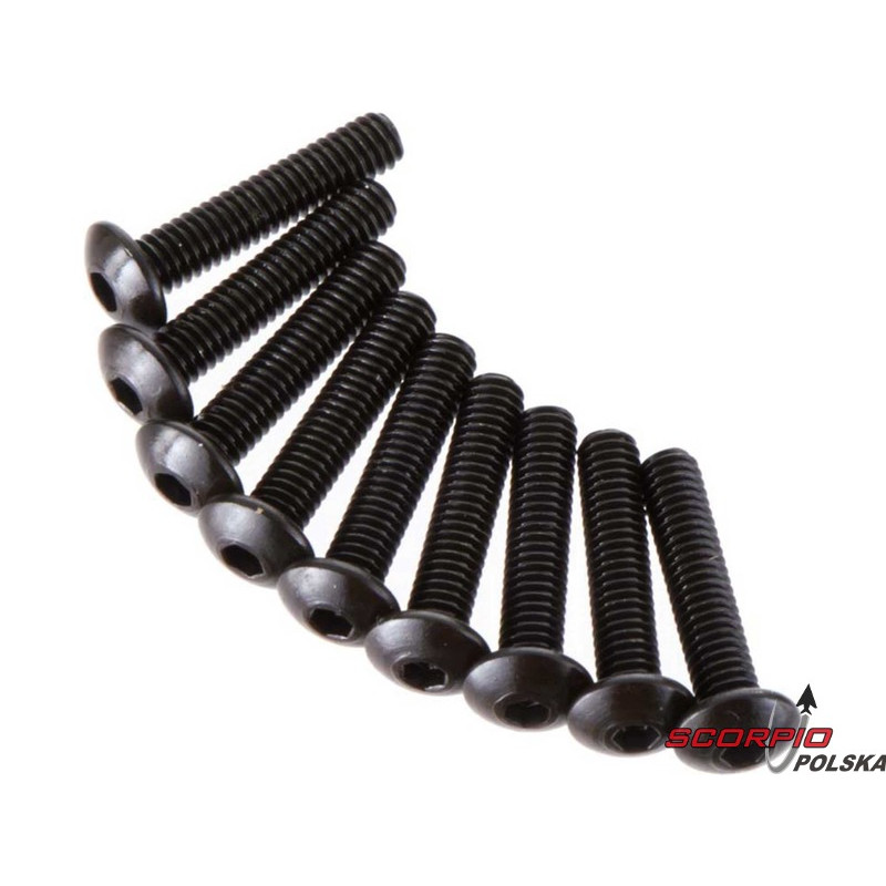 AXIAL AX31195 Śruba imbus BH 2.6x12mm (10)