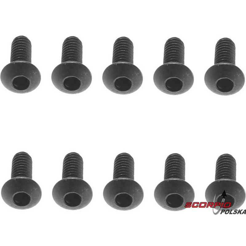 AXIAL AX31280 Śruba imbus BH M2.6x6mm (10)