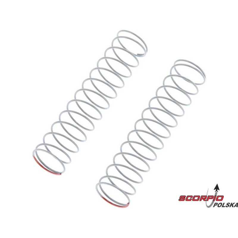AXIAL AX31444 Sprężyna 12.5x60mm 0.70lbs/in czerwona (2)