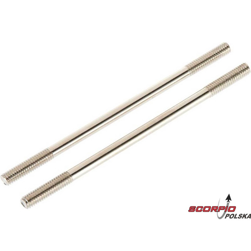 AXIAL AX31468 Cięgno M4x80mm stal (2): SCX10 II