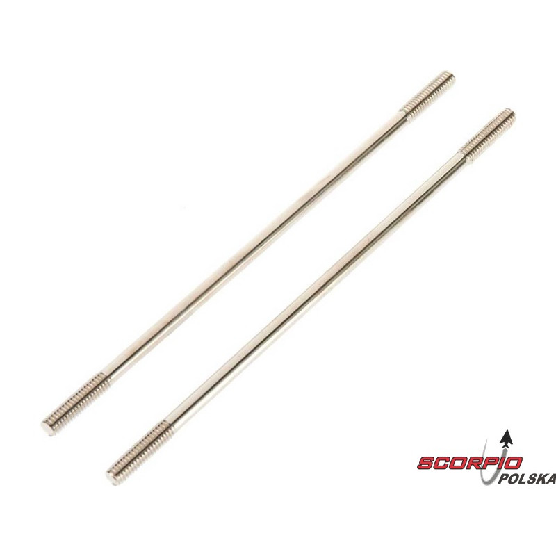 AXIAL AX31474 Cięgno M4x114mm stal (2): SCX10 II