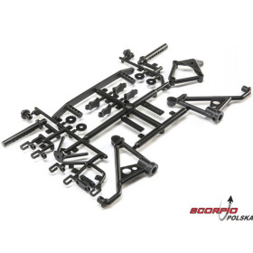 AXIAL AX31550 Uchwyty karoserii tylne: SCX10 II