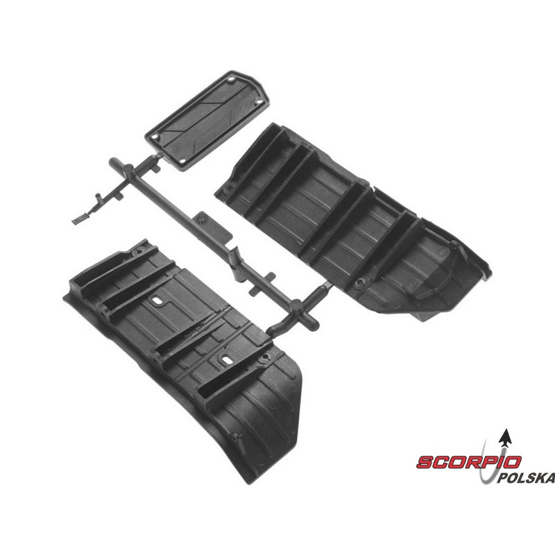 AXIAL AX31385 Boczna płyta: SCX10 II