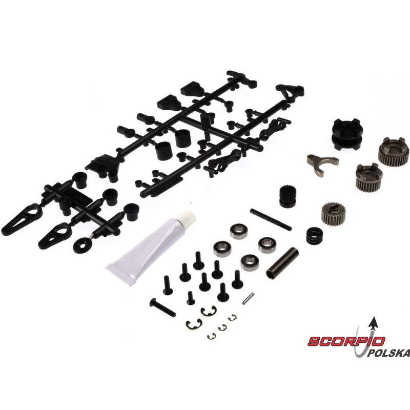 AXIAL AX31440 Przekładnia 2-stopniowa: SCX10