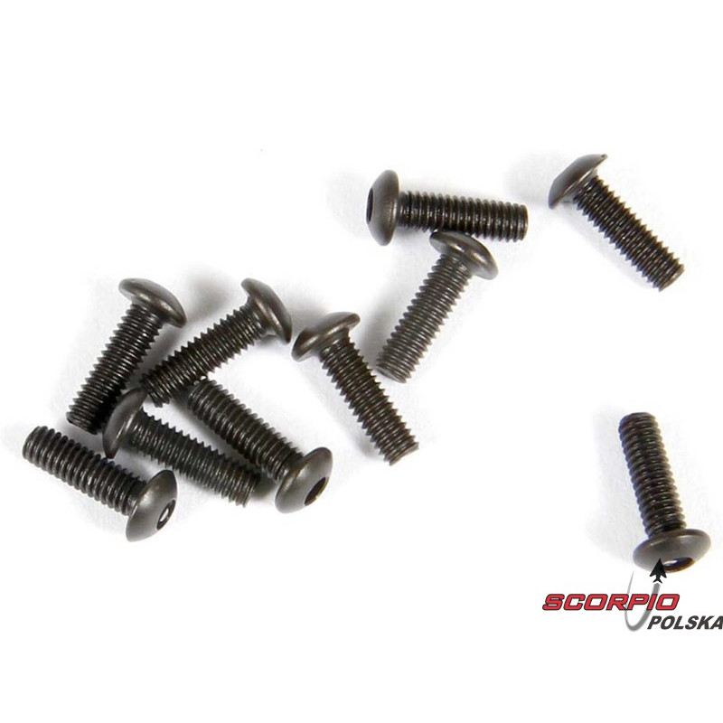 AXIAL AX31373 Śruba imbus BH M2.6x8mm (10)