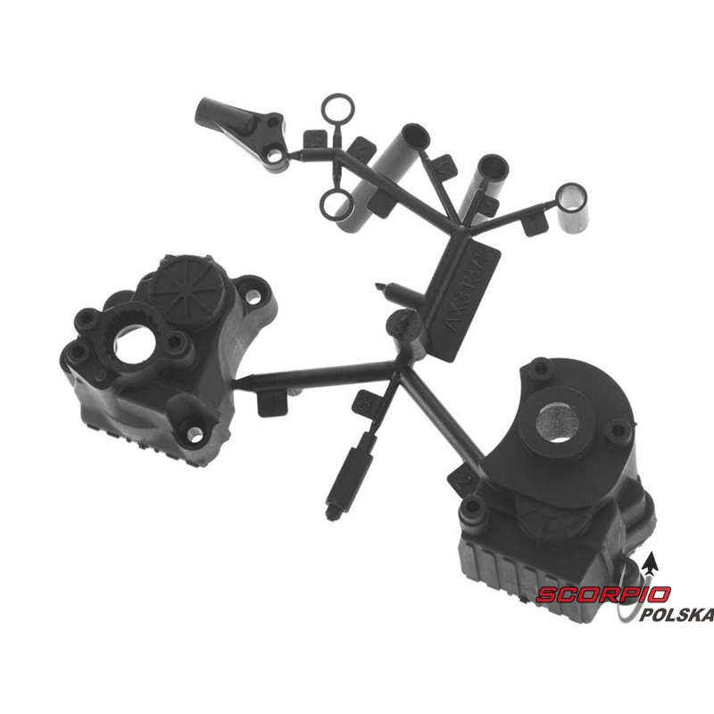 AXIAL AX31375 Obudowa 2-st przekładni: SCX10 II