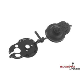 AXIAL AX31378 Pokrywa 2-stopniowej przekładni: SCX10 II