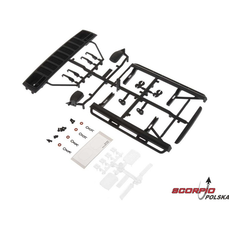 AXIAL AX31389 Dodatki karoserii: 2000 Jeep