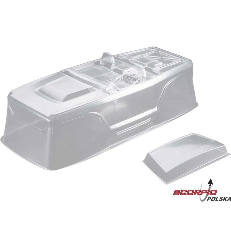 AXIAL AX04039 Karoseria niemalowana: Deadbolt