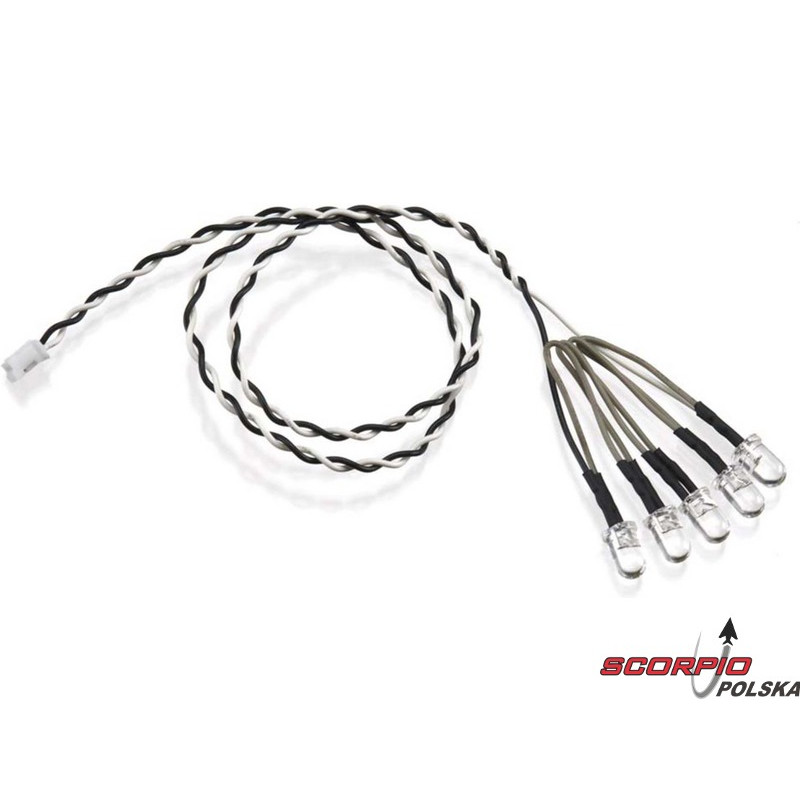 AXIAL AX24256 Oświetlenie LED 5x białe