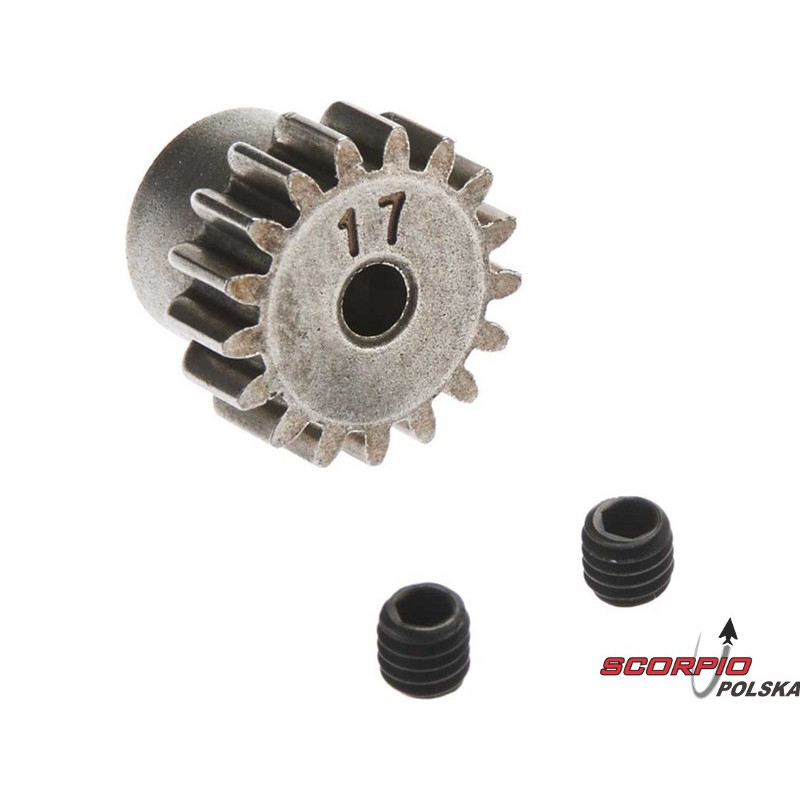 AXIAL AX30728 Zębatka stalowa 17T 32P na wał 3mm