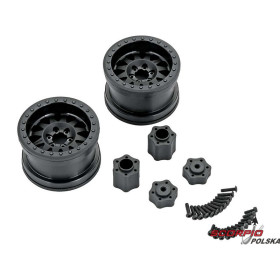 AXIAL AX31178 Felga 2.2 Method Beadlock IFD czarna (2)