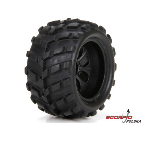 ECX 1:24 Ruckus - Koła przednie / tylne z oponami (2)