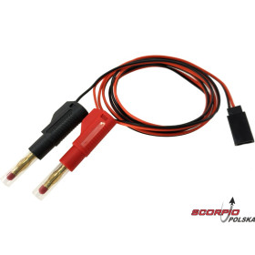 Kabel ładowania z banankami - SPEKTRUM/JR Rx