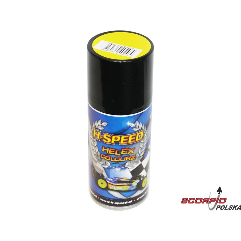 H-SPEED Spray na lexan 150ml żółty