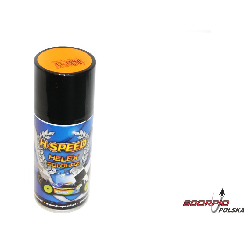 H-SPEED Spray na lexan 150ml pomarańczowy