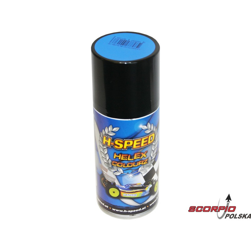 H-SPEED Spray na lexan 150ml niebieski