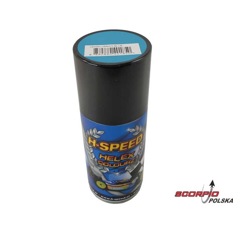 H-Speed farba w sprayu 150ml Urman niebieska