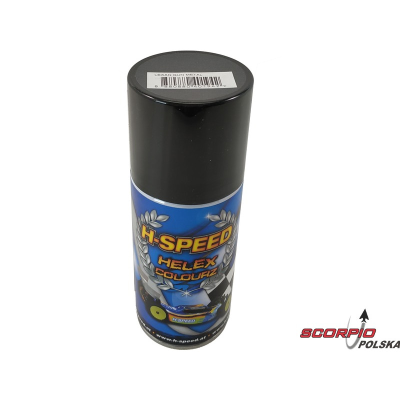 H-Speed farba w sprayu 150ml gun metal