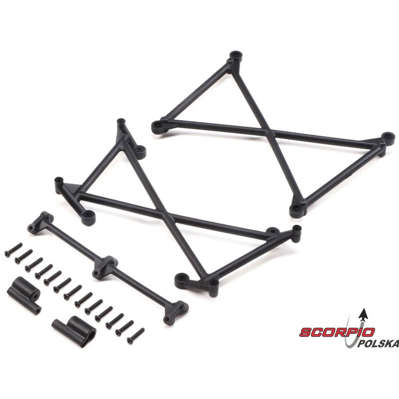 Losi Baja Rey: Zestaw mocowania karoserii Ford Raptor