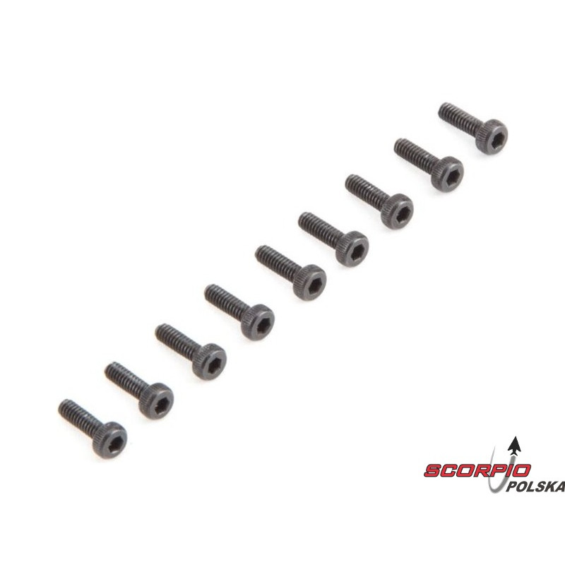 Losi: Śruba Cap Head M2 x 6mm (10)