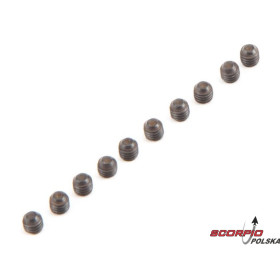 Losi: Śruba Cup Point M3 x 3mm (10)