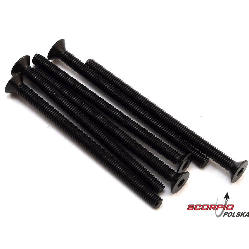 Losi Śruba Flat Head M3 x 45mm (6)