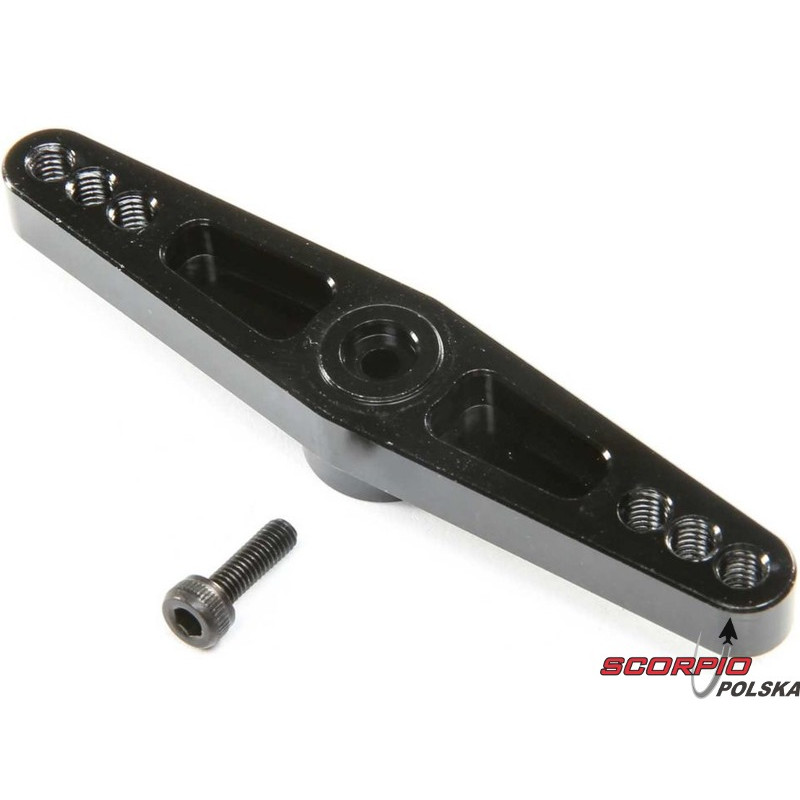 Losi DBXL-E 2.0: Dźwignia serwa kierunku 15T, dural