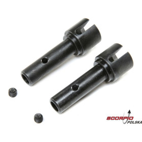 Losi DBXL-E 2.0: Wał napędowy tylny, czop 5mm (2)
