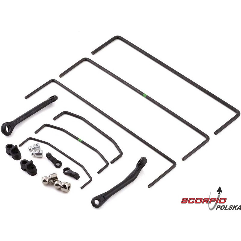 Losi stabilizator przedni/tylny (3): SBR 2.0