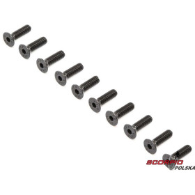 Losi Śruba płaska główka M4x14mm (10)