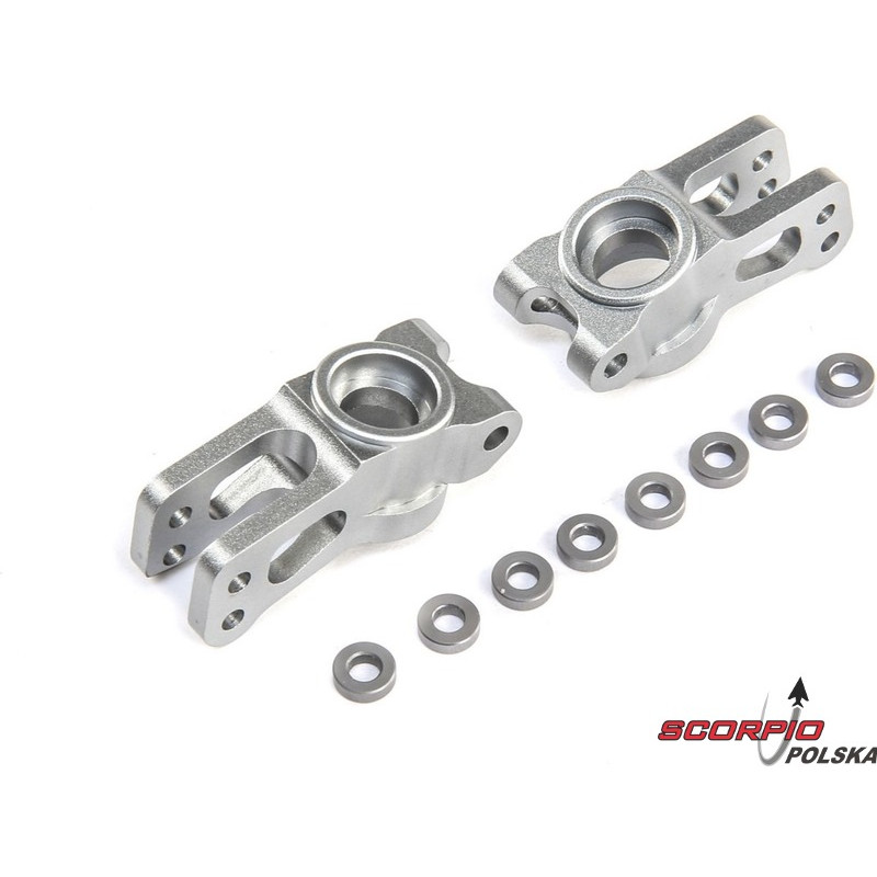 Losi Tenacity: Piasta tylna aluminium (2)