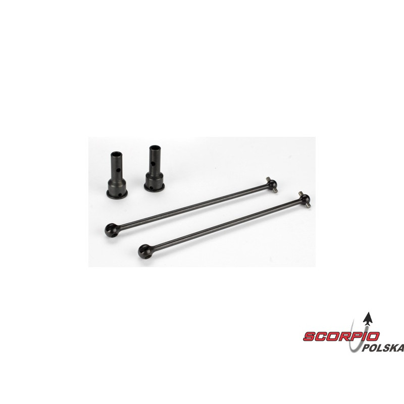 Fr/R CV Driveshaft Set (2): 8T