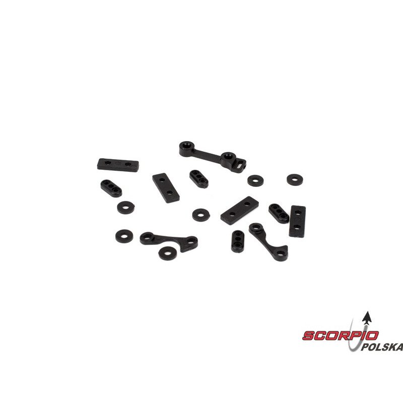 Chassis Spacer/Cap Set: 8B. 8T