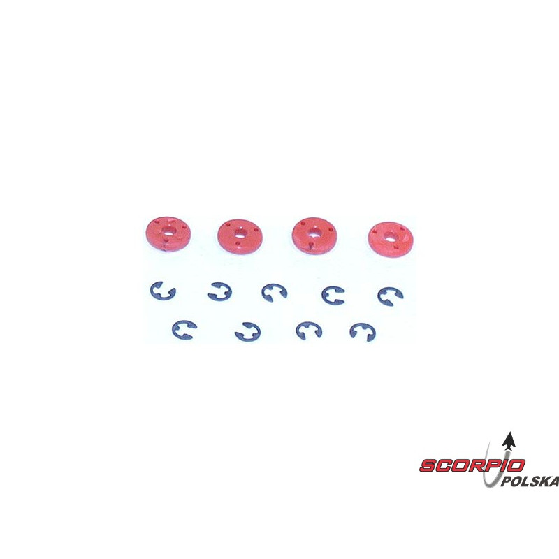 Shock Pistons #56. Red (4)