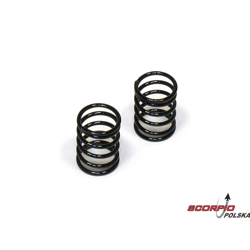 1" Spring 25.0 Rate.Black