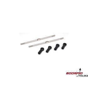 Turnbuckles 4mm x 114mm with Ends