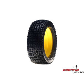 1/8 Buggy Digits Red Tyres & Liners (2)