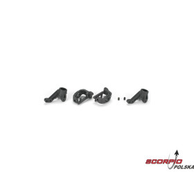 Front Spindles & Carriers 4-Deg. EA3: all X-S