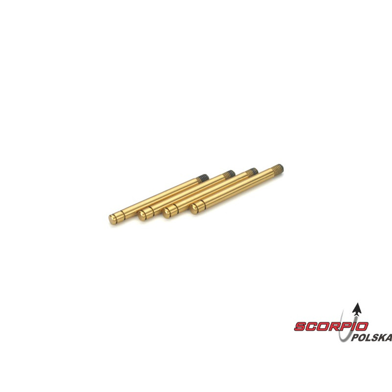 Shock Shaft Set. TiNi (4): MLST/2. MRAM